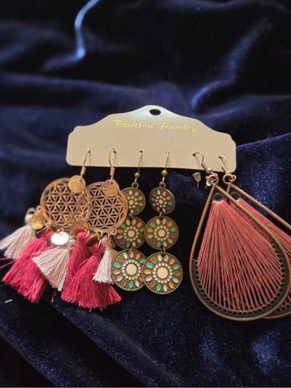 🐛 SET OF 3 Dangle Earrings 🐛 - Picture 2 of 3